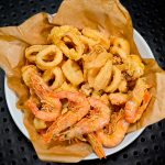 FRITTURA DI CALAMARI E GAMBERI